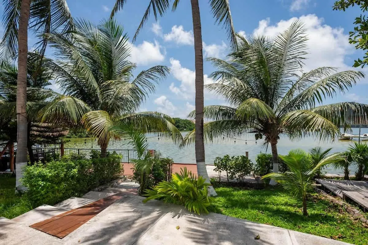 Encantador Con Vista A La Laguna Cancun Apartment