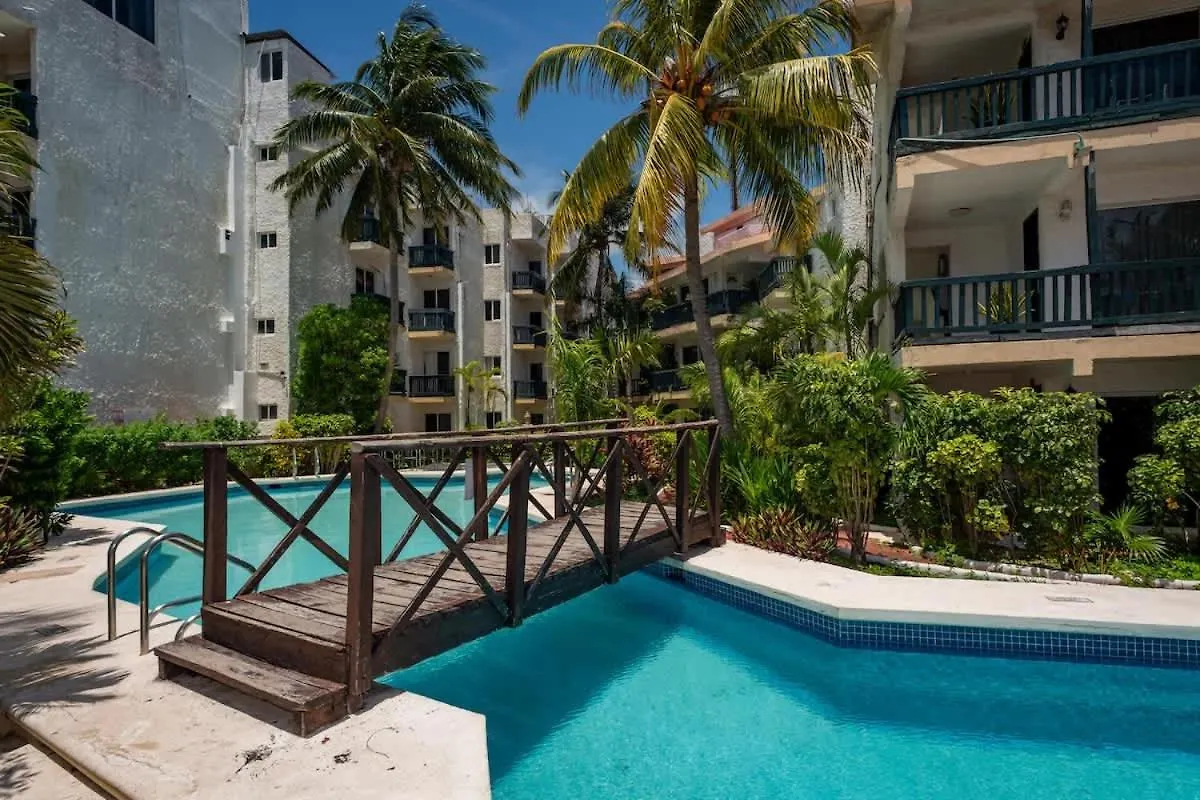 Encantador Con Vista A La Laguna Cancún Lejlighed